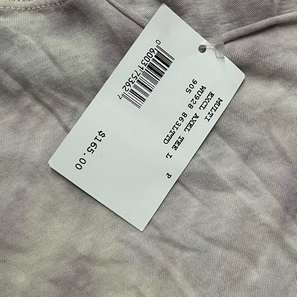 NWT RTA asymmetric tie dye muscle tee - XS - Picture 3 of 7